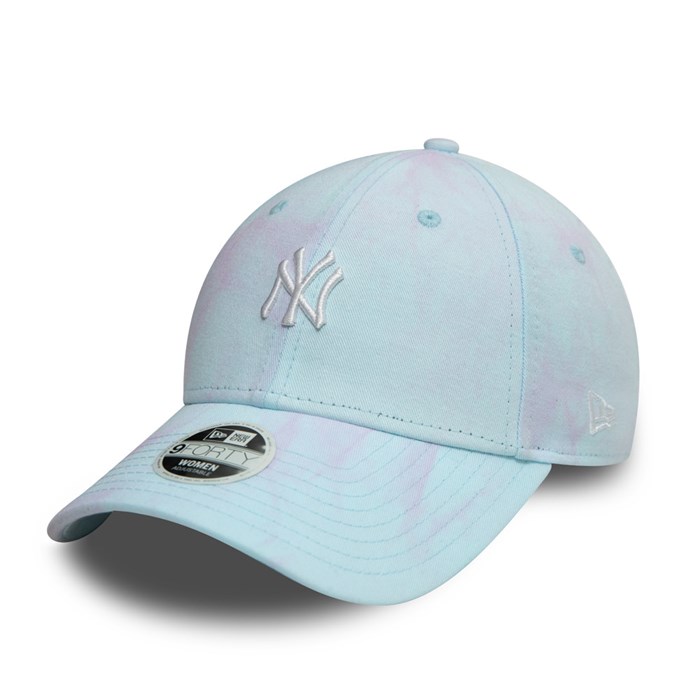 New York Yankees Tie Dye Naiset 9FORTY Lippis Sininen - New Era Lippikset Myynti FI-470591